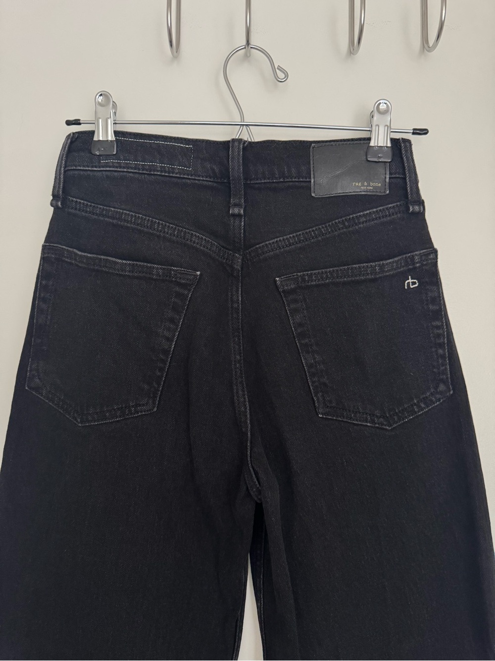 Rag & Bone Andi Wide Leg in Dahlia - Picture 8 of 8